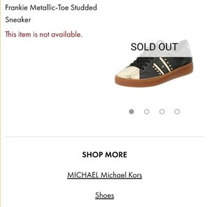 Michael Kors Leather sneaker